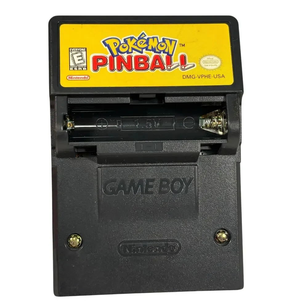 Nintendo GameBoy Color Pokemon Pinball Rumbles Vintage Video Game TESTED